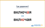 «ВключАя» или «вклЮчая» — куда падает ударение?